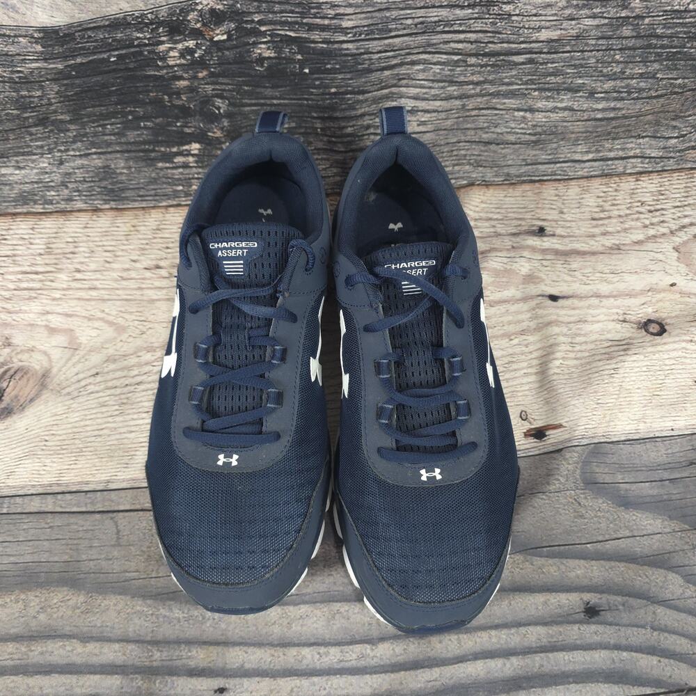 Under Armour Shoes Mens 12 US Blue Charged Assert Running Athletic 3022641-401 - Picture 6 of 12